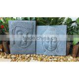 Fiberglass Buddha Head Wall Plaque for Wall Decoration thumbnail-1