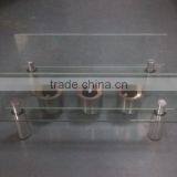 Stainless Steel and Tempered Glass Indoor Bio Fuel Fireplace Burner thumbnail-3