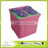 Knit Fabric Ottoman thumbnail-4