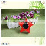 Christmas Red Colored Storage Hole MDF Wooden Pentagram thumbnail-6