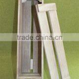 Vintage Handmade Cheap Wooden Wine Bottle Gift Packing Laths Boxes With Slide Lid thumbnail-2