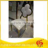 Cheap and Hot Sale Reception Stainless Steel Rental Wedding Cross Back Rose Gold Chair thumbnail-3