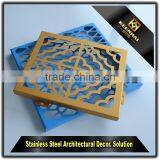 Laser Cutting Decorative Aluminium Perforated Facade Panel for Wall Cladding