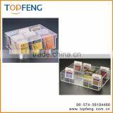 Arcylic Teabag Box With 6 Compact, 6 Compact Tea Bag Box,arcylic Teabag Storage Box,teabag Holder thumbnail-3