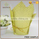 Decoration Supply Golden Film Flower Pots Wholesale thumbnail-3