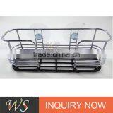 WS-SH02 Coated Large Suction Cups Kitchen Sink Sponge Holder, Metal Kitchen Rack With Rubber Bottle thumbnail-1