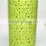 Metal Etched Design Laundry Basket With Lid, Decoration Laundry Basket, Portable Laundry Basket, Colored Laundry Basket thumbnail-1