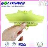 Usable Microwave Yellow 17.5 cm (6.8 Inch) Silicone Pig Drop Lid thumbnail-3
