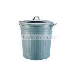 Green Outdoor Trash Bin 25L