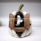 Custom Haunted House Decorative Resin Ghost Pumpkin thumbnail-2