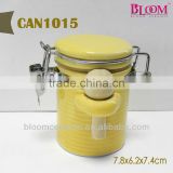 Colored storage jar for wholesale