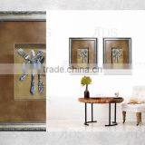 Framed Handmade White Shadow Box Grand Cru Cutlery Wall Decor thumbnail-2