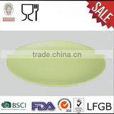 Round Melamine Dinner Plate Solid Color Dinnerware thumbnail-1