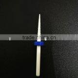 Medium Type Small Cone Head Diameter 2.0MM Polishing Drill Nail Ceramic Drill Bit thumbnail-4