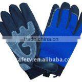 Anti-vibration Leather Work Mechanic Glove thumbnail-1