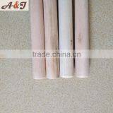 Wood Color Broom Stick With Metal Screw thumbnail-5