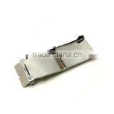 Hot Sale High Quality Belt Buckle, 1-1/2" Flip Top Garment Cloth Metal Stamping Steel Military Buckle Nickel Plate, Witth Tip thumbnail-3