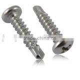 Nickel Plated Pan Head Self Drilling Screw Factory Price thumbnail-1