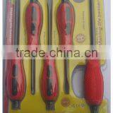 5Pcs Precision Screw Drive Repair Tool Kit/Magnetic Insulated Electrical Screwdrivers/with TPR Handle