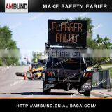 Solar Truck-Mount Variable Message Signs For Traffic Management, Outdoor Truck Mounted VMS thumbnail-2