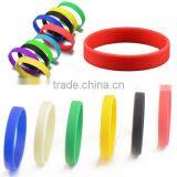 Cheap New Men And Women Sport Silicone Rubber Bracelet Rubber Straps Wristband thumbnail-1