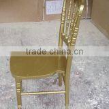 White Wood Napoleon Wedding Chairs With PVC Cushion Pad for Sale thumbnail-6