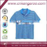 Mens Polo Collar Three Button Placket Jersey Golf Shirts thumbnail-1