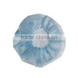 Non-woven Disposable Round Nurses Caps Bouffant Nurses Caps thumbnail-3