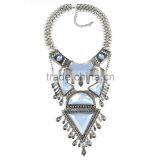 New Design Multilayer Moonstone Alloy Necklace Jewelry Wholesale thumbnail-3