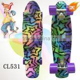 HSCL531 New Product Custom Four Wheel Bearings Skateboard for Adult thumbnail-1