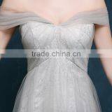 MGOO Long Grey Evening Dresses 2016 New Custom Prom Criss Cross Wonderland Tulle Party Dresses 2253 thumbnail-5