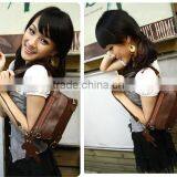 Fashion Women's Shoulder Bags Designer Satchel PU Leather Small Folding Bag Handbags 4178 thumbnail-1