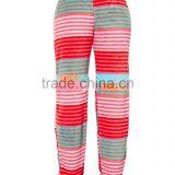 Women's Coloful Mixed Stripe Warm Pyjamas Pants thumbnail-2