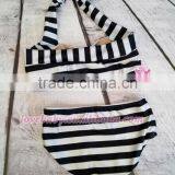 Wholesale Lovebaby Pernickety Black Stripe Micro Kids Bikini LBP4120615 thumbnail-5