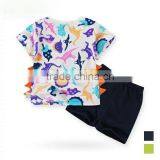 2016 Hot! New Arrival High Quality Boys Clothing Sets With Dinosaur Printed thumbnail-4