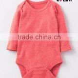 1505 OEM Baby Clothes Newborn Boys 100% Organic Cotton Baby Romper Long Sleeve Infants Clothing& Toddlers Baby Onesie thumbnail-1