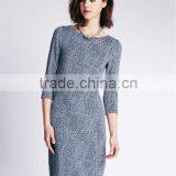 Jacquard Print Tunic Dress thumbnail-1