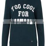 2016 Wensfashion Sweatshirt Shop Costume Women Leather Long Sleeved Pullover Sweatshirts thumbnail-5