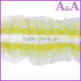 2017 Nice Embroidery Sequin Decorative Lace Trim (YFT-099) thumbnail-1