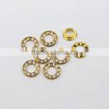 3 Colors 12mm Round Metal Brass Rhinestone Eyelets Crystal Diamond Grommets Glass Eyelets RE-12mm-001 thumbnail-4