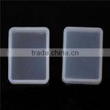 Silicone DIY Tools Resin Mold Rectangle White 35mm x 25mm thumbnail-1