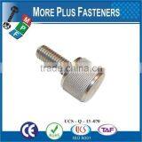 Made in Taiwan Gibraltar Stainless Steel Plain Finish Brass Thumb Screw thumbnail-4