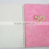Novel Custom Cartoon Plush Cover Notebook Diary thumbnail-5