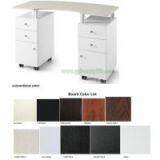 Glass Top With Fan Nail Art Table thumbnail-3