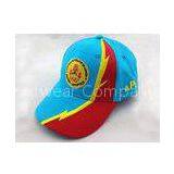 Fashion Multi Color Embroidered Baseball Cap With Metal Buckle for Sport