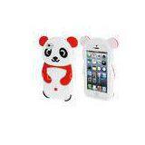 Cute Silicone Cell Phone Case Shockproof / IPhone 5 3D Panda Silicone Case thumbnail-1