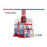 SC100 1000kg Single / Two Cage Construction Material Hoist For Reliable And Safe