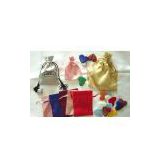 fashion satin jewelry pouches with drawstring
