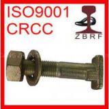 Zinc Plated Insert Bolt With Nut and Washer for Railway thumbnail-3