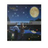 Factory Direct Sale Handwork Colorful Printing Paper Greeting Card Led Light